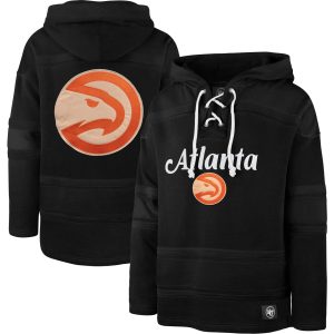 47 Atlanta Hawks Black 2022/23 Pregame MVP Lacer Admirable Pullover Hoodie City Edition Upgrade your fan gear! Order this premium jersey today.