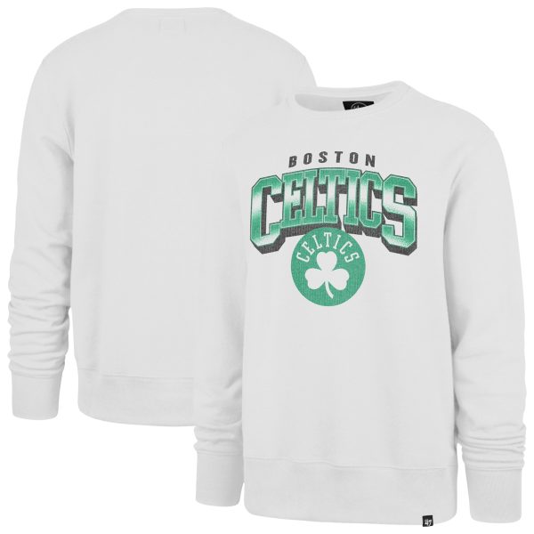 '47 Boston Celtics White Splendid Spotlight Headline Pullover Sweatshirt Limited edition! Don't miss your chance to own this unique jersey.
