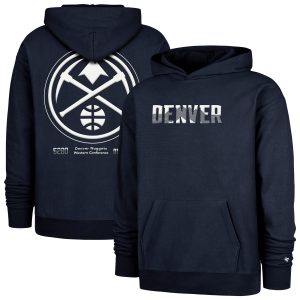 '47 Denver Nuggets Navy 2024/25 City Edition Double Phenomenal Crossover Foundation Pullover Hoodie Enhance your game - day look! Get this fashionable jersey.