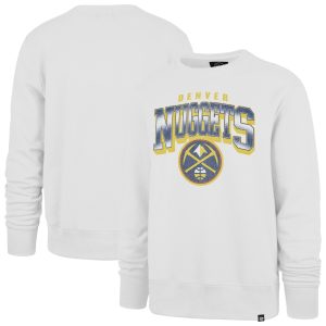 '47 Denver Nuggets Luxurious White Spotlight Headline Pullover Sweatshirt Hurry! Exclusive offer. Get your hands on this outstanding jersey right away.