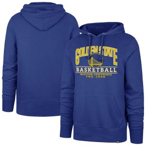 '47 Golden State Warriors Unisex Royal Good Delightful Call Headline Pullover Hoodie Collector's item! A rare addition to any collection.