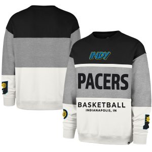 '47 Glamorous Indiana Pacers Unisex Gray 2024/25 City Edition On Five Maximalist Pullover Sweatshirt Exclusive design! Own a jersey like no other.