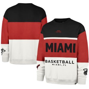 '47 Miami Premium Heat Unisex Red 2024/25 City Edition On Five Maximalist Pullover Sweatshirt Best - selling! Order this popular jersey before it's out of stock.