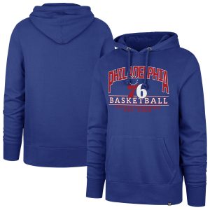 '47 Philadelphia Alluring 76ers Unisex Royal Good Call Headline Pullover Hoodie Collector's item! A rare addition to any collection.