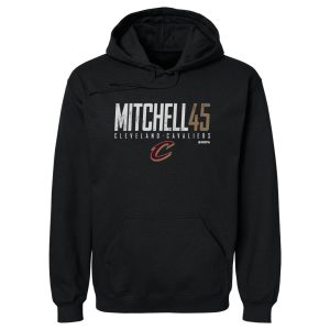 500 Level Captivating Donovan Mitchell Cleveland Cavaliers Black Elite Pullover Hoodie Show your dedication! Own this special jersey for your team.