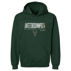 500 Level Giannis Antetokounmpo Milwaukee Bucks Hunter Green Elite Distinguished Pullover Hoodie Be a part of the action! Get this game - ready jersey.