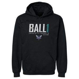 500 Level Alluring LaMelo Ball Charlotte Hornets Black Elite Pullover Hoodie Join the elite! Get this exclusive jersey.