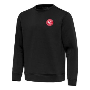 Antigua Atlanta Hawks Black Relevant Remarkable Pullover Sweatshirt Proven quality! Invest in this reliable jersey.