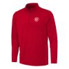 Antigua Atlanta Hawks Red Enchanting Reprocess Quarter Zip Top Don't be left out! Get this stylish jersey and show your team pride.