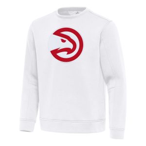 Antigua Atlanta Hawks White Relevant Pullover Sweatshirt Captivating New arrival! Check out this fresh and exciting jersey.