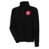 Antigua Atlanta Hawks Women's Black Exceptional Portal Quarter Zip Pullover Top High - demand item! Order this sought - after jersey immediately.