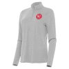 Antigua Atlanta Hawks Women's Enchanting Heather Gray Bright Quarter Zip Top Experience luxury! Order this high - end jersey.