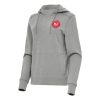 Antigua Atlanta Hawks Women's Heather Gray Justice Pullover Hoodie Classy Designed for performance! Get this functional jersey.
