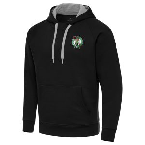 Antigua Boston Celtics Black Big & Tall Stunning Victory Raglan Pullover Hoodie Time - sensitive! Order now before the deal expires.
