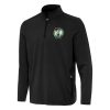 Antigua Stylish Boston Celtics Black Perilous Quarter Zip Sweatshirt For the true fans! Secure this authentic jersey now.