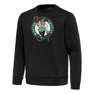 Antigua Boston Classy Celtics Black Relevant Pullover Sweatshirt Enhance your game - day look! Get this fashionable jersey.