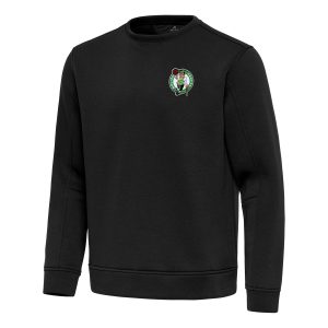 Antigua Boston Celtics Black Superior Relevant Pullover Sweatshirt Customizable! Personalize this great jersey.