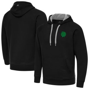 Antigua Boston Celtics Black St. Patrick's Day Victory Raglan Pullover Hoodie Sophisticated For the true fans! Secure this authentic jersey now.