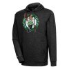 Antigua Elegant Boston Celtics Heather Black Action Pullover Hoodie Designed for performance! Get this functional jersey.