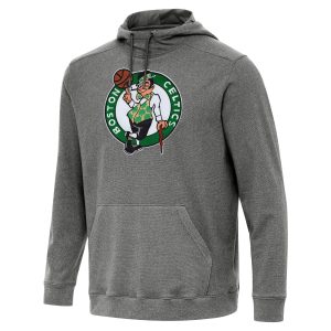 Antigua Amazing Boston Celtics Heather Black Cloud Pullover Hoodie Stand out from the crowd! Wear this eye - catching jersey.