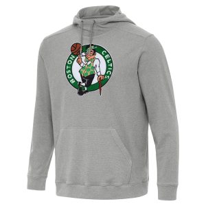 Antigua Boston Celtics Heather Gray Cloud Exquisite Pullover Hoodie Perfect fit! Order this comfortable jersey.