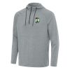 Antigua Boston Celtics Heather Gray Spikes Raglan Quarter Distinguished Zip Hoodie Time - sensitive! Order now before the deal expires.