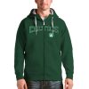 Antigua Boston Celtics Hunter Green Victory Full Notable Zip Hoodie Join the elite! Get this exclusive jersey.