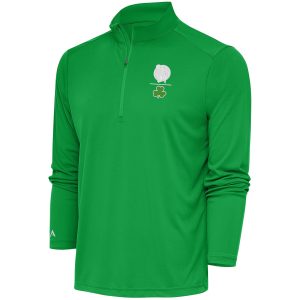 Antigua Boston Celtics Kelly Fabulous Green Shamrock Tribute Quarter Zip Pullover Top Gift idea! Surprise a sports fan with this amazing jersey.