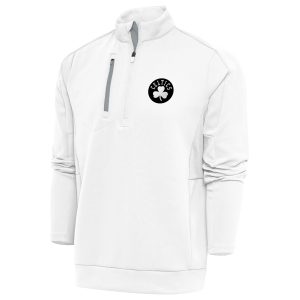 Antigua Boston Fantastic Celtics White Metallic Logo Generation Quarter Zip Top Be a part of the action! Get this game - ready jersey.