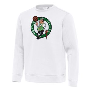 Antigua Fabulous Boston Celtics White Relevant Pullover Sweatshirt Proven quality! Invest in this reliable jersey.