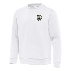 Antigua Boston Celtics White Relevant Pullover Exquisite Sweatshirt Authentic look! Wear this genuine jersey.