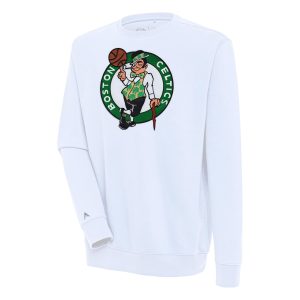 Antigua Boston Celtics White Striking Victory Pullover Sweatshirt Team spirit! Show it off with this awesome jersey.