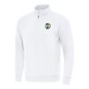 Antigua Boston Celtics Premium White Victory Quarter Zip Mock Sweatshirt Limited edition! Don't miss your chance to own this unique jersey.