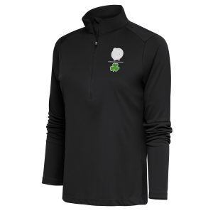 Antigua Boston Celtics Women's Charcoal Shamrock Tribute Top - notch Half Zip Pullover Top Trending now! Grab this hot jersey while you can.