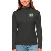 Antigua Boston Celtics Premium Women's Charcoal Tribute Half Zip Top Proven quality! Invest in this reliable jersey.