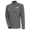 Antigua Boston Celtics Elegant Women's Heather Black Confront Quarter Zip Pullover Top Limited edition! Don't miss your chance to own this unique jersey.