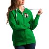 Antigua Boston Celtics Women's Kelly Green Charming Victory Full Zip Hoodie For a short time only! Don't miss out on this fantastic jersey.