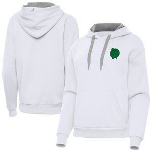 Antigua Boston Celtics Women's White Superb St. Patrick's Day Victory Pullover Hoodie Unbeatable style! Get this stylish jersey now.