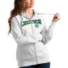 Antigua Boston Celtics Women's White Team Victory Full Zip Impressive Hoodie Team spirit! Show it off with this awesome jersey.