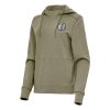 Antigua Brooklyn Nets Superior Women's Heather Olive Justice Pullover Hoodie Be the first! Order this trendy jersey ahead of the crowd.