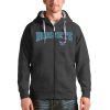 Antigua Charlotte Hornets Charcoal Victory Outstanding Full Zip Hoodie For the true fans! Secure this authentic jersey now.