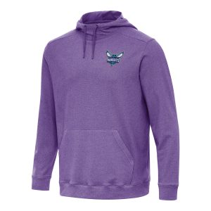 Antigua Charlotte Hornets Heather Purple Cloud Pullover Classy Hoodie Be a part of the action! Get this game - ready jersey.