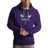 Antigua Charlotte Exceptional Hornets Purple Logo Victory Pullover Hoodie Designed for performance! Get this functional jersey.