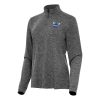 Antigua Charlotte Hornets Women's Heather Fabulous Black Mentor Quarter Zip Mock Long Sleeve Top Perfect fit! Order this comfortable jersey.