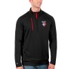 Antigua Chicago Bulls Black NBA 75th Anniversary Generation Terrific Quarter Zip Pullover Jacket Flash sale! Snag this great jersey at a discounted price.