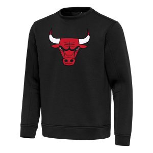 Antigua Chicago Bulls Black Relevant Amazing Pullover Sweatshirt Show your dedication! Own this special jersey for your team.