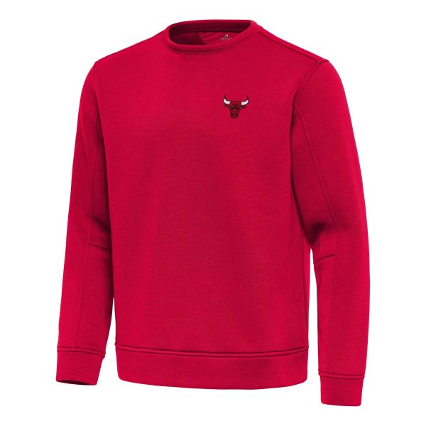 Antigua Chicago Bulls Red Relevant Pullover Sweatshirt Sophisticated For the true fans! Secure this authentic jersey now.