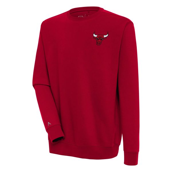 Antigua Chicago Bulls Red Victory Pullover Sweatshirt Captivating Perfect fit! Order this comfortable jersey.
