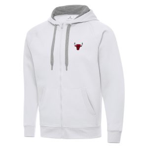 Antigua Unique Chicago Bulls White Big & Tall Victory Full Zip Hoodie Jacket Best - selling! Order this popular jersey before it's out of stock.