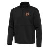 Antigua Cleveland Cavaliers Black Twist Stylish Quarter Zip Pullover Top Unbeatable style! Get this stylish jersey now.
